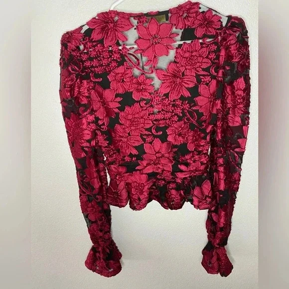 Revolve house of Harlow 1960 blouse nwt​ - Picture 8 of 13